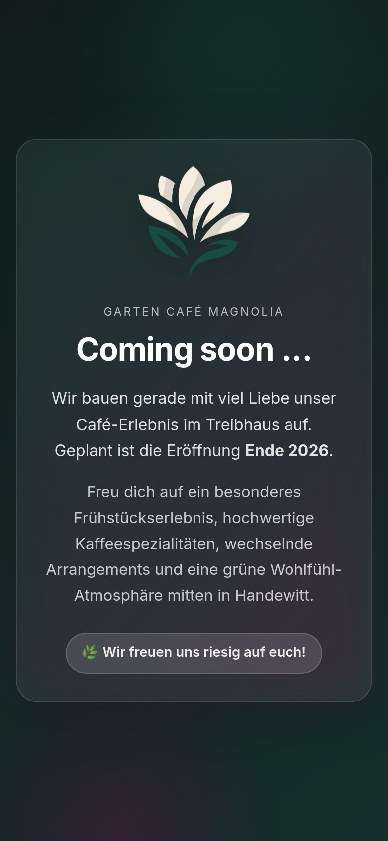 Magnolia Café – Mobile
