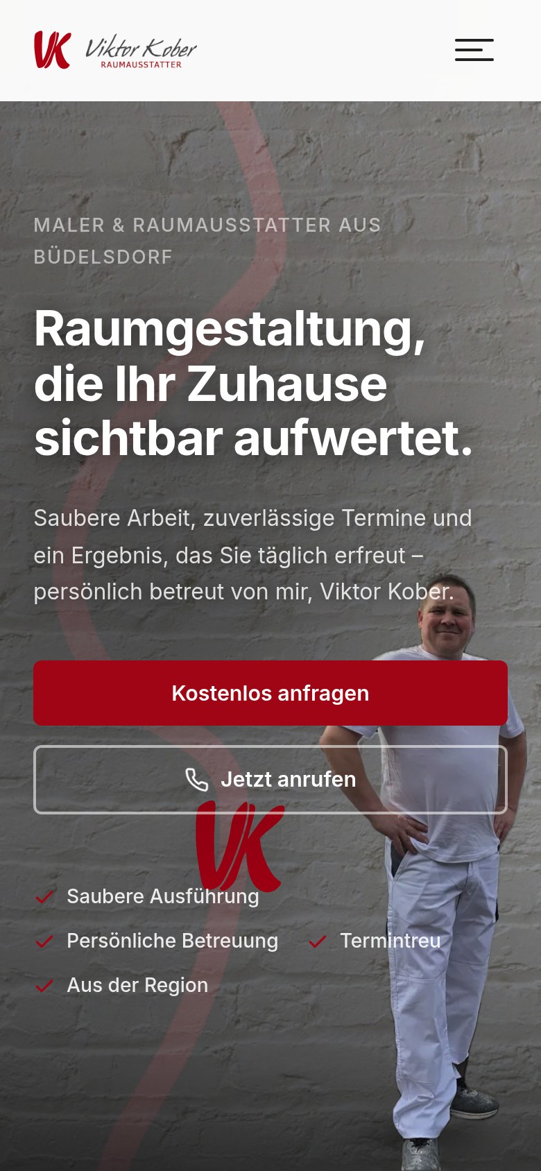 Maler und Raumausstatter Viktor Kober – Mobile