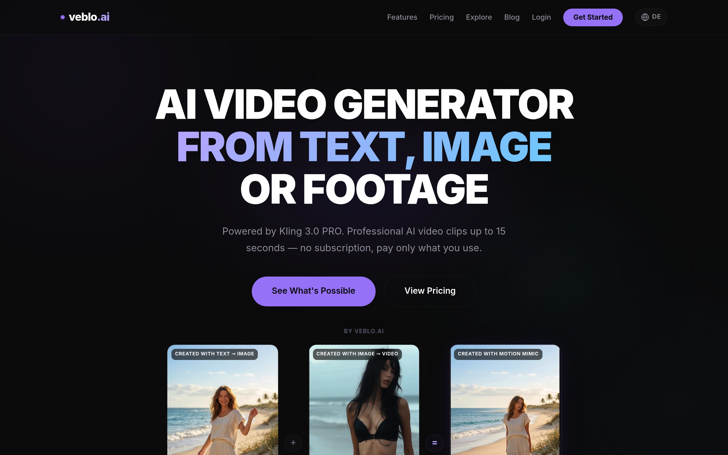 Veblo – Desktop
