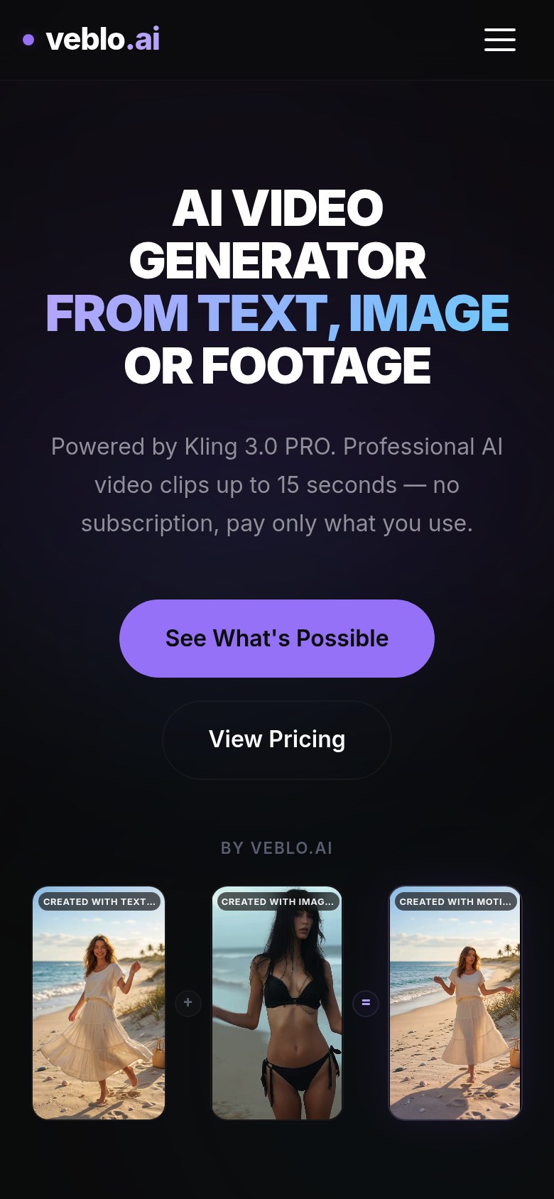 Veblo – Mobile